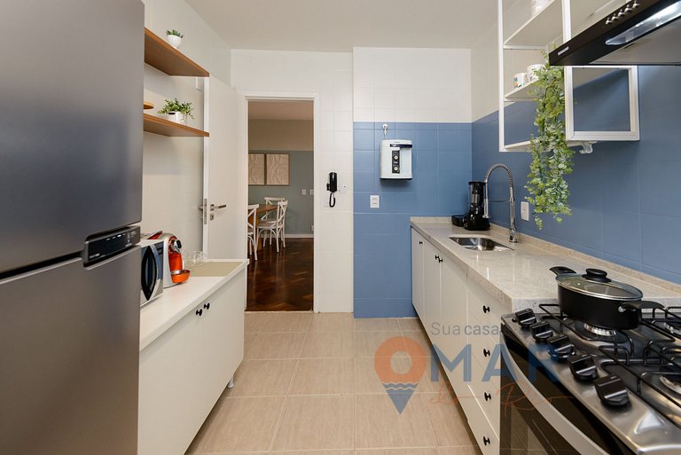 Amplo 3 Qtos c/ Garagem em Copacabana | SC 431/704