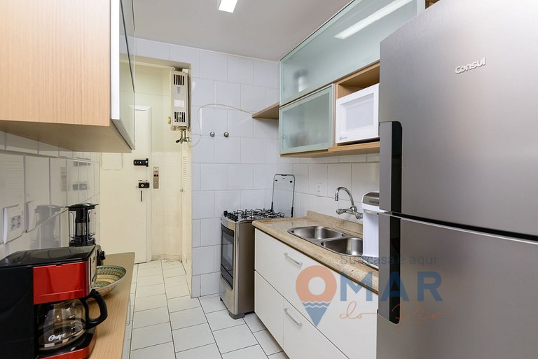 3 Quartos a 2 min da Praia de Copacabana |JN 43/42