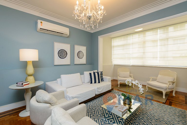 3 BDRs, 2 minutes from Copacabana Beach | JN 43/42