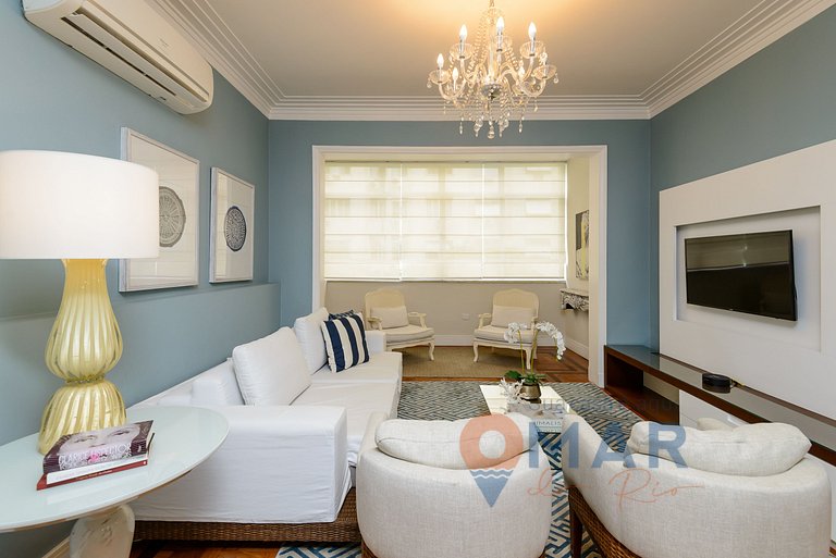 3 BDRs, 2 minutes from Copacabana Beach | JN 43/42