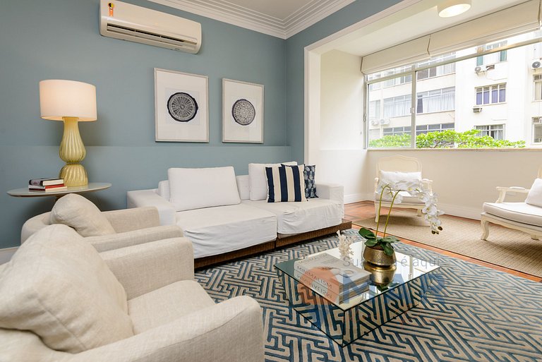3 BDRs, 2 minutes from Copacabana Beach | JN 43/42