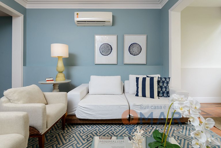 3 BDRs, 2 minutes from Copacabana Beach | JN 43/42