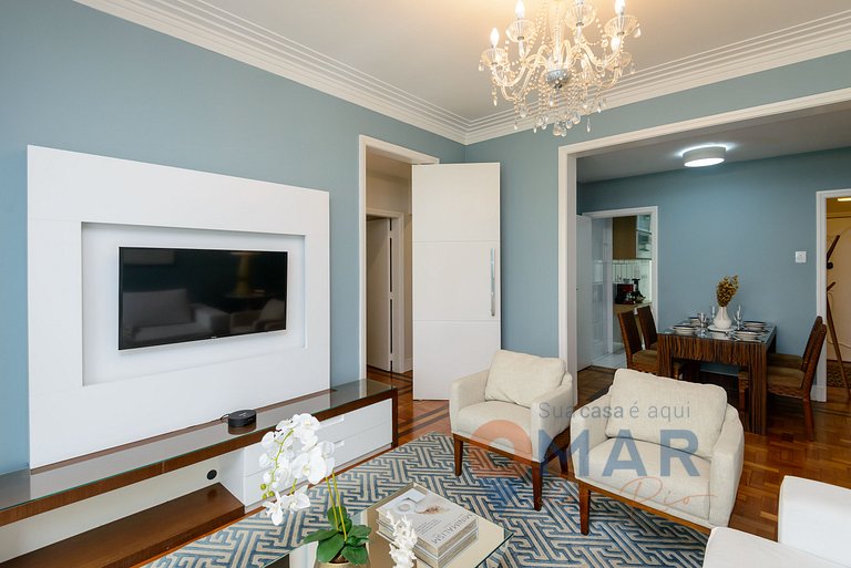 3 BDRs, 2 minutes from Copacabana Beach | JN 43/42