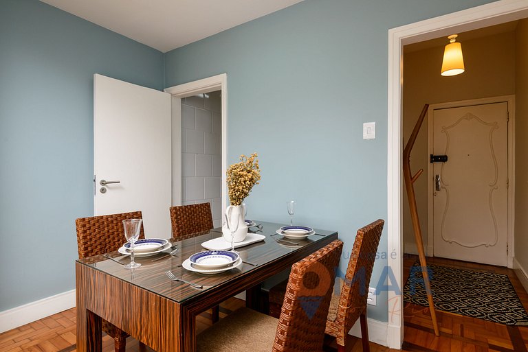 3 BDRs, 2 minutes from Copacabana Beach | JN 43/42