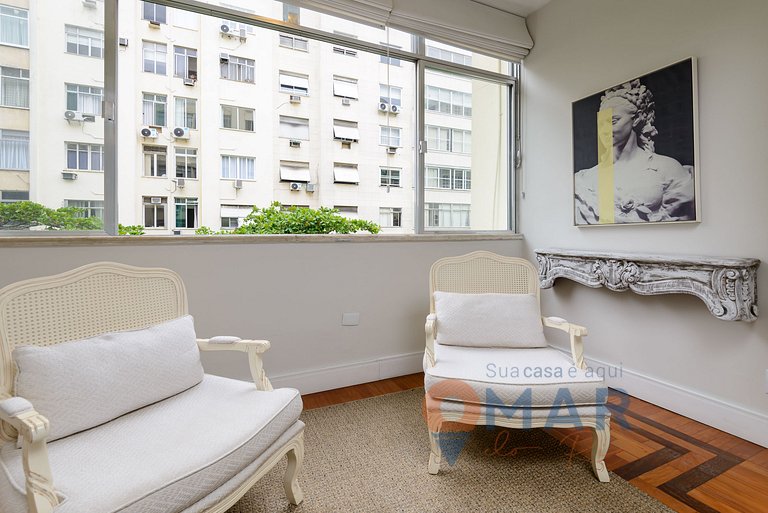 3 BDRs a 2 min de la playa de Copacabana |JN 43/42