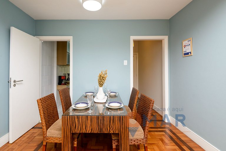3 BDRs, 2 minutes from Copacabana Beach | JN 43/42