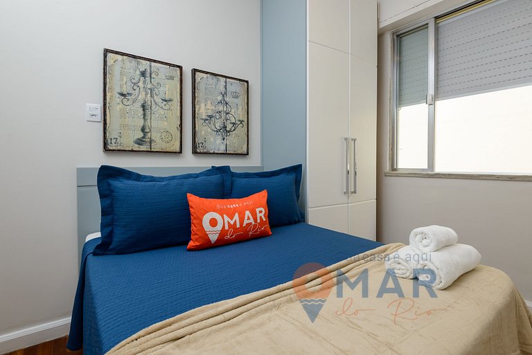 3 BDRs, 2 minutes from Copacabana Beach | JN 43/42