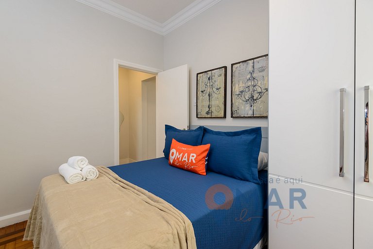 3 BDRs, 2 minutes from Copacabana Beach | JN 43/42