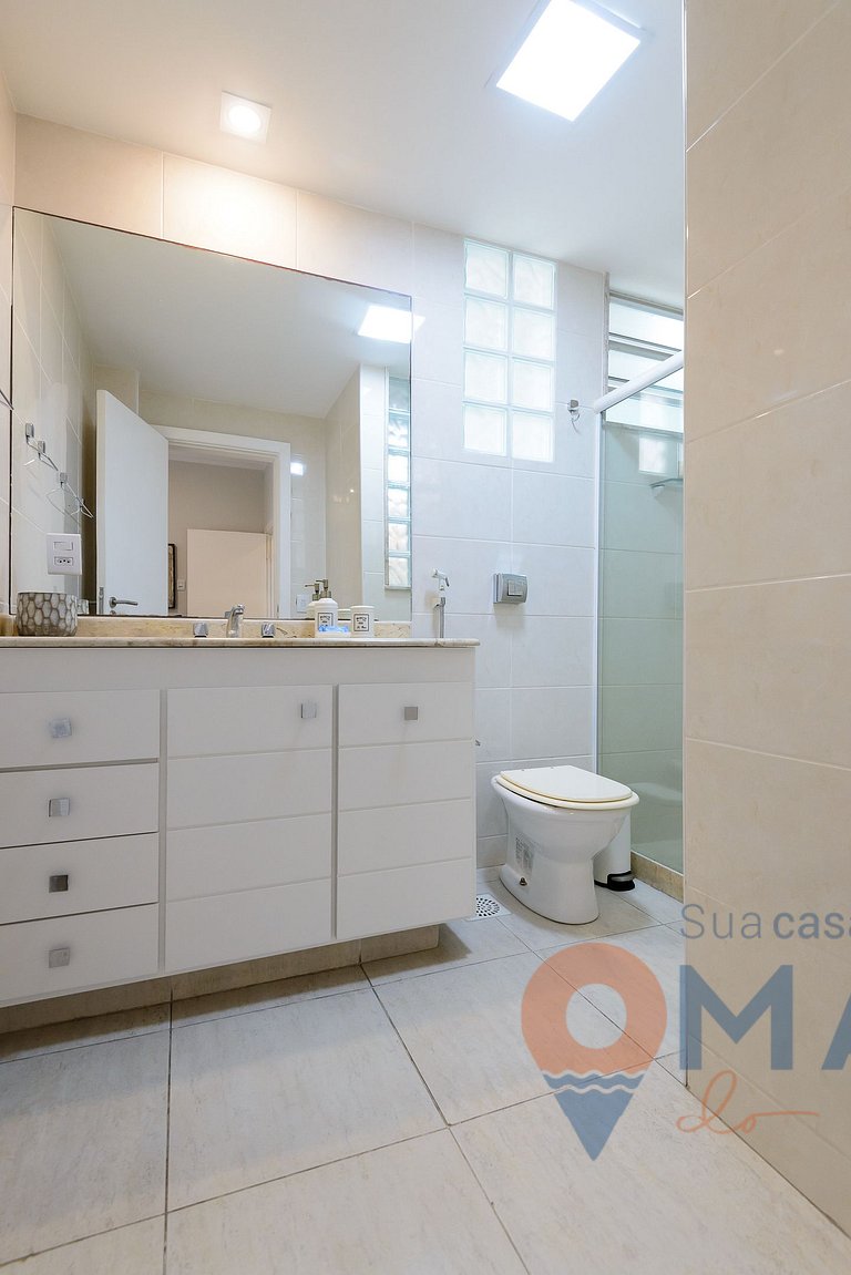 3 BDRs, 2 minutes from Copacabana Beach | JN 43/42