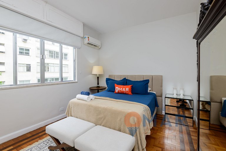 3 BDRs, 2 minutes from Copacabana Beach | JN 43/42