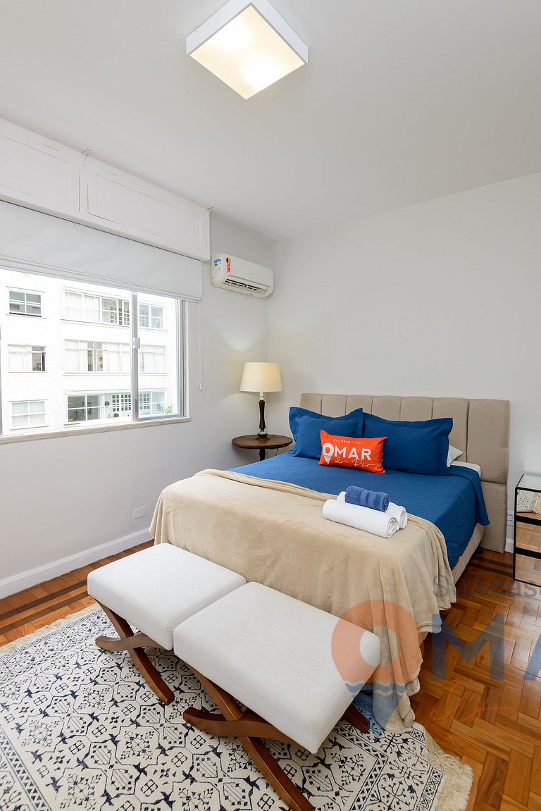 3 BDRs a 2 min de la playa de Copacabana |JN 43/42