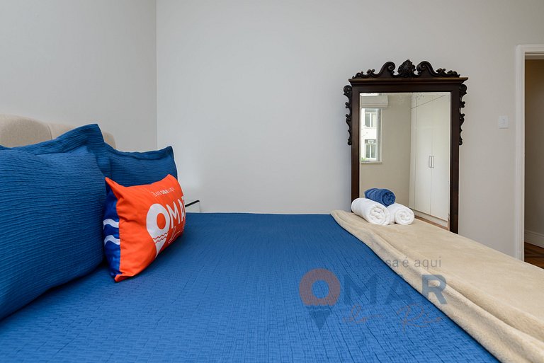 3 BDRs, 2 minutes from Copacabana Beach | JN 43/42