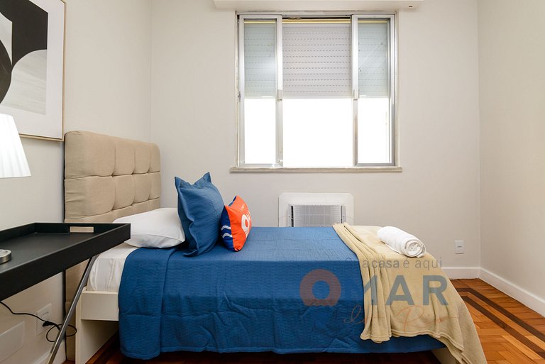 3 BDRs, 2 minutes from Copacabana Beach | JN 43/42