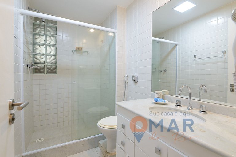 3 Quartos a 2 min da Praia de Copacabana |JN 43/42