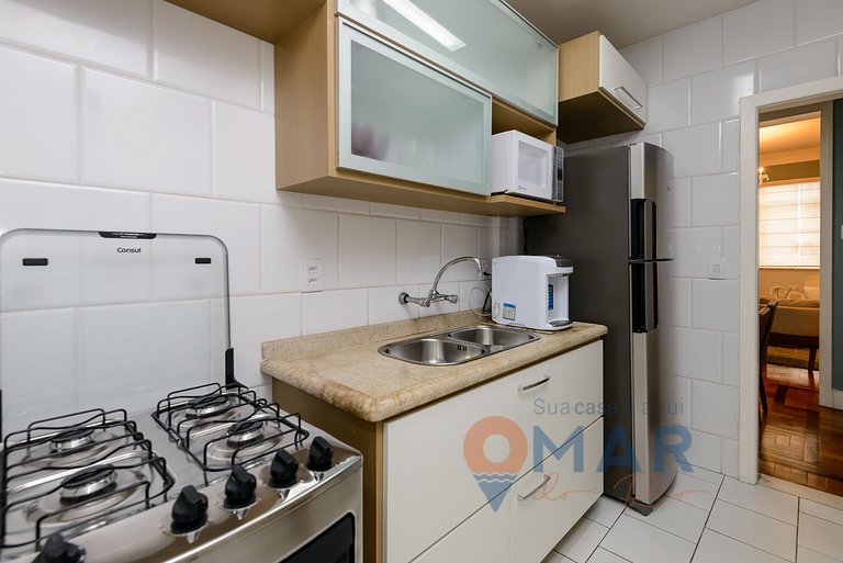 3 BDRs, 2 minutes from Copacabana Beach | JN 43/42