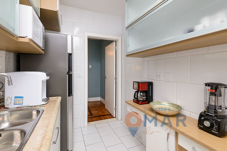 3 Quartos a 2 min da Praia de Copacabana |JN 43/42