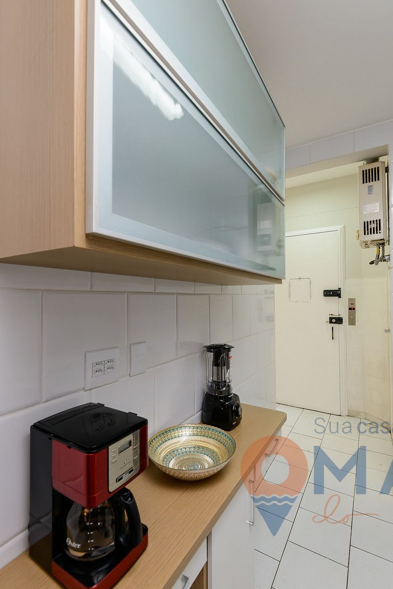 3 BDRs, 2 minutes from Copacabana Beach | JN 43/42
