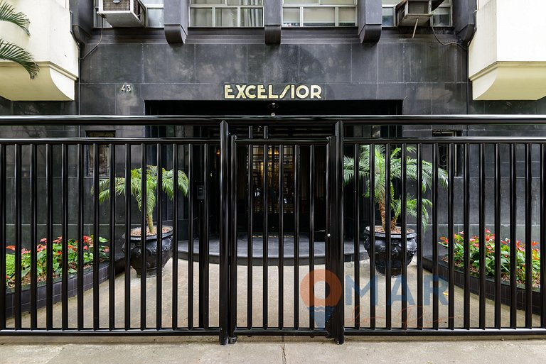 3 Quartos a 2 min da Praia de Copacabana |JN 43/42