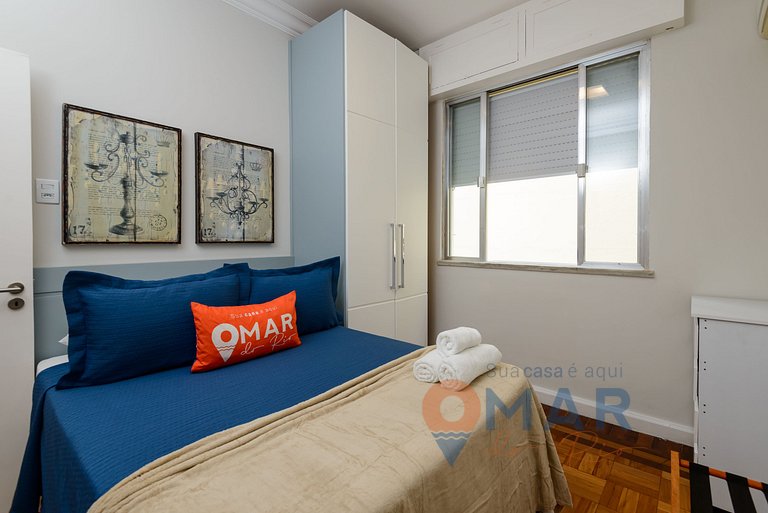 3 BDRs a 2 min de la playa de Copacabana |JN 43/42