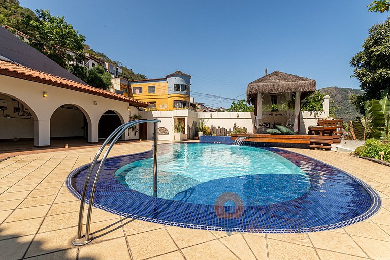 Niterói: Mansión com piscina y vistas al mar|LD 58