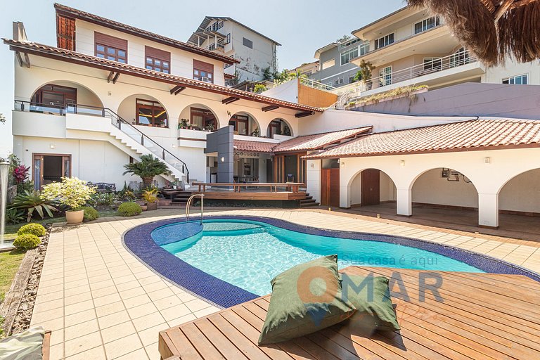 Mansão em Niterói com Piscina e Vista Mar | LD 58