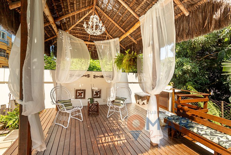 Niterói: Mansión com piscina y vistas al mar|LD 58