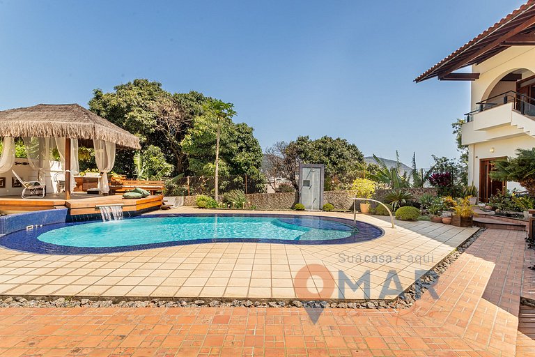 Mansion in Niterói with Pool and Sea View | LD 58