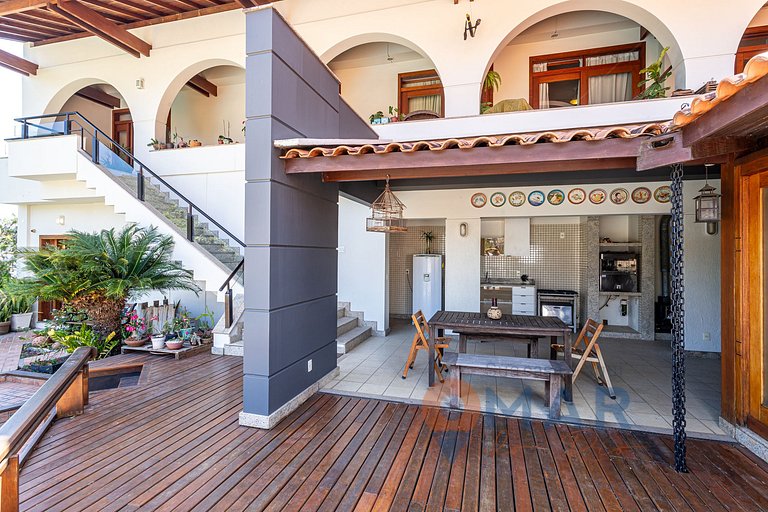 Niterói: Mansión com piscina y vistas al mar|LD 58
