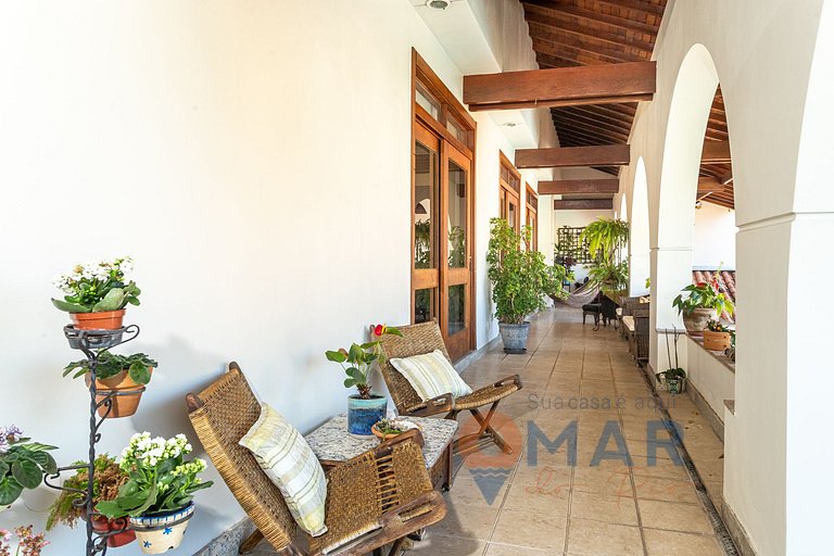 Niterói: Mansión com piscina y vistas al mar|LD 58