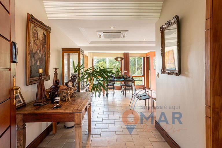 Niterói: Mansión com piscina y vistas al mar|LD 58