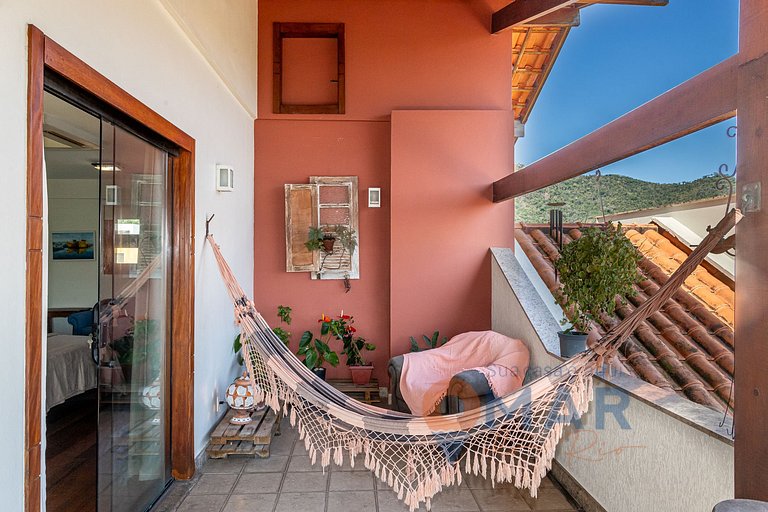 Niterói: Mansión com piscina y vistas al mar|LD 58