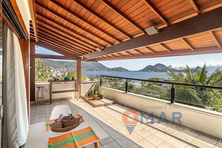 Mansão em Niterói com Piscina e Vista Mar | LD 58