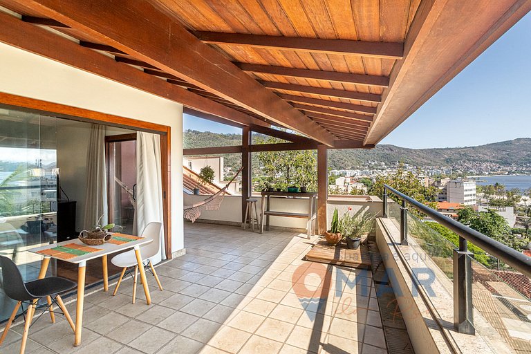Mansion in Niterói with Pool and Sea View | LD 58