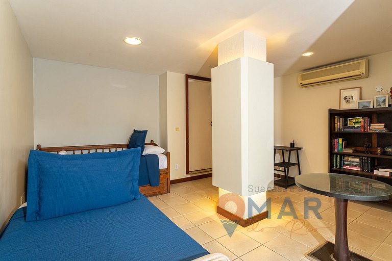 Niterói: Mansión com piscina y vistas al mar|LD 58