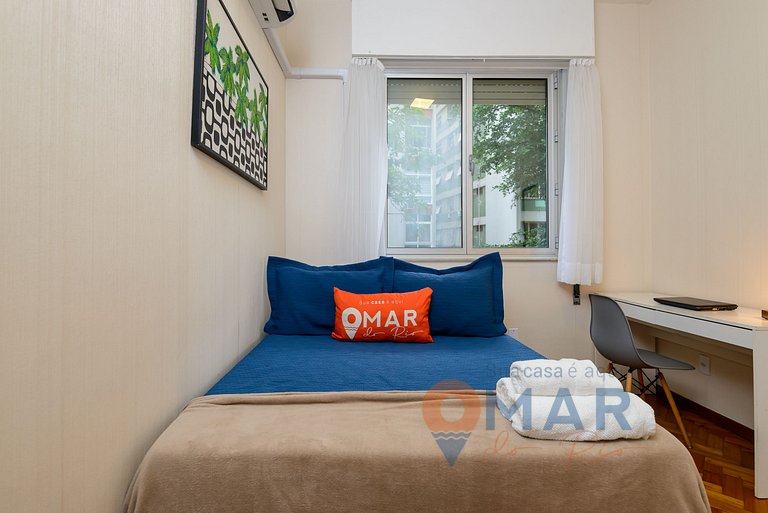 Apartamiento a 300m de la Playa de Copacabana | BI 102/202