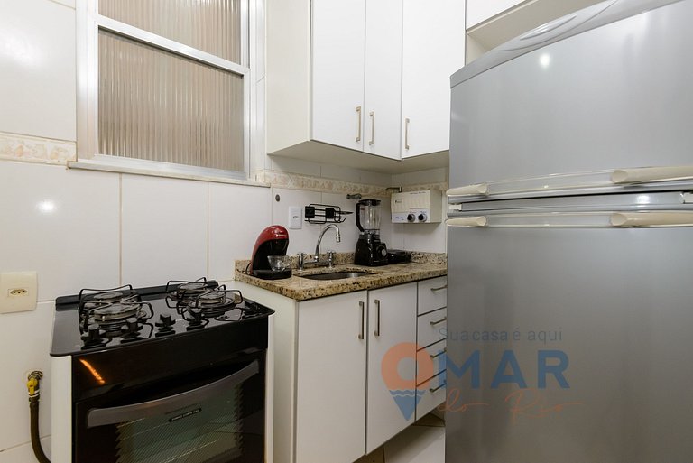 1 Quarto em Copacabana a 9 min da praia|TN 245/803