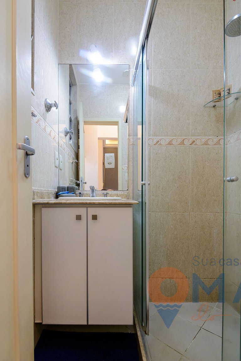 1 Quarto em Copacabana a 9 min da praia|TN 245/803