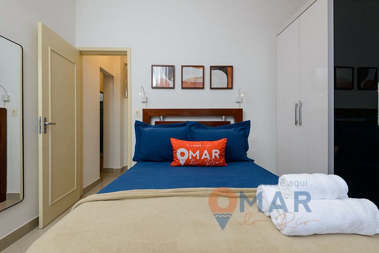 1 Quarto em Copacabana a 9 min da praia|TN 245/803