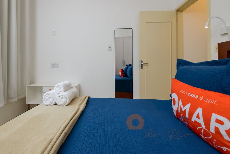 1 Quarto em Copacabana a 9 min da praia|TN 245/803