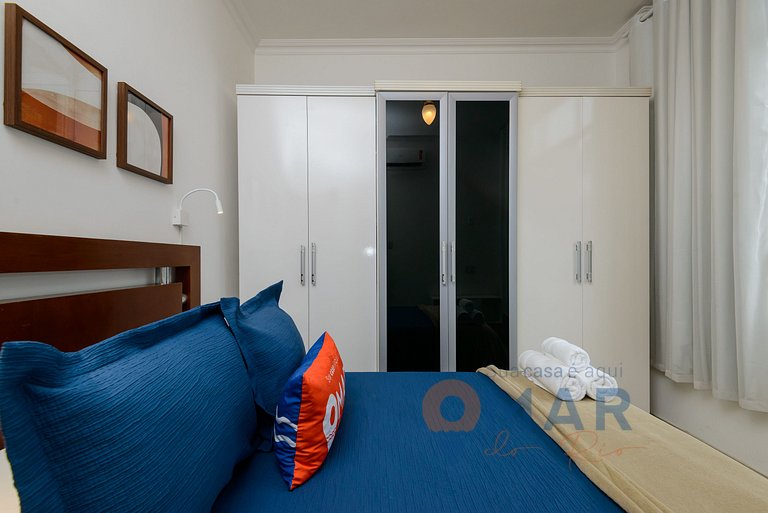 1 Quarto em Copacabana a 9 min da praia|TN 245/803