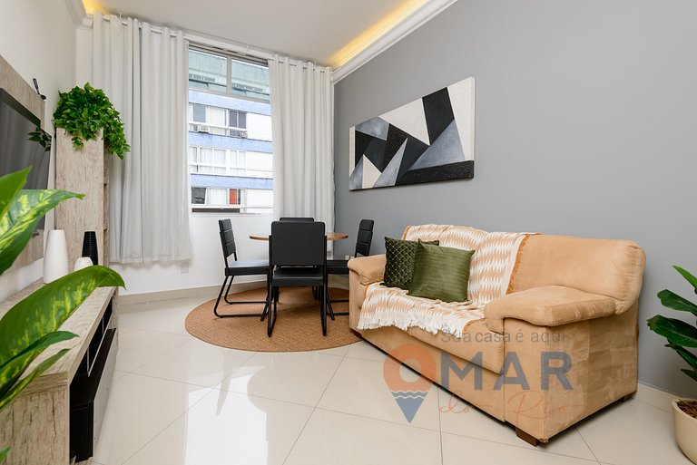 1 Quarto em Copacabana a 9 min da praia|TN 245/803