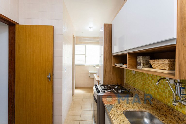 Apartamento pé na areia em Cabo Frio | RDC 60/302