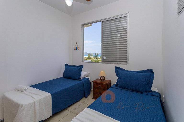 Apartamento frente al mar en Cabo Frio |RDC 60/302
