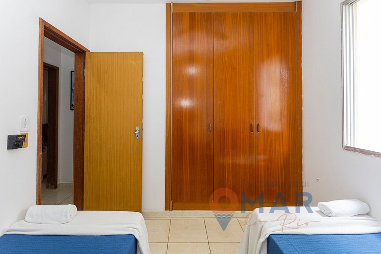 Apartamento frente al mar en Cabo Frio |RDC 60/302