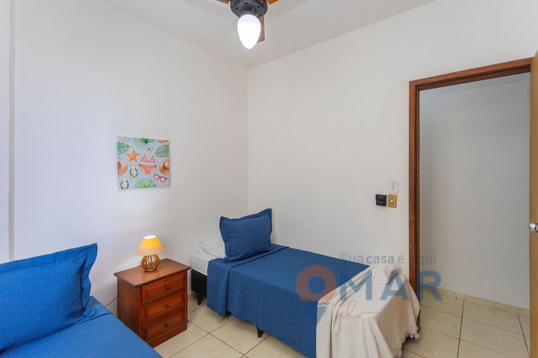 Apartamento pé na areia em Cabo Frio | RDC 60/302