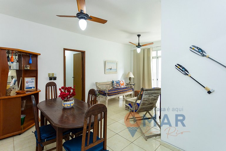 Beachfront apartment in Cabo Frio | RDC 60/302