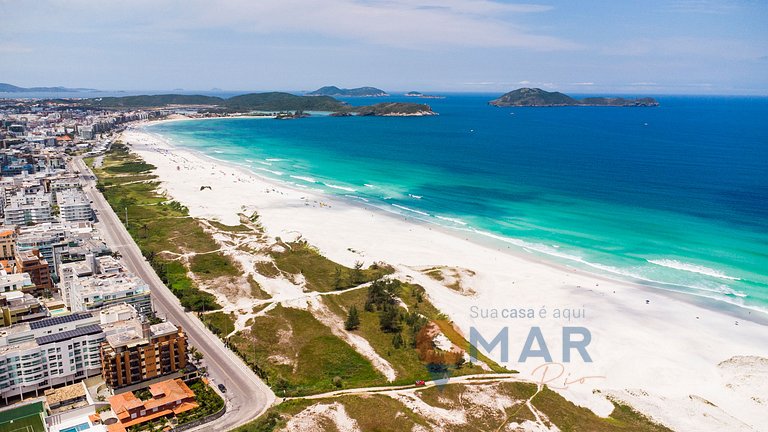 Apartamento frente al mar en Cabo Frio |RDC 60/302