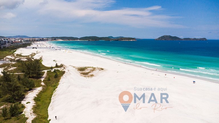 Beachfront apartment in Cabo Frio | RDC 60/302