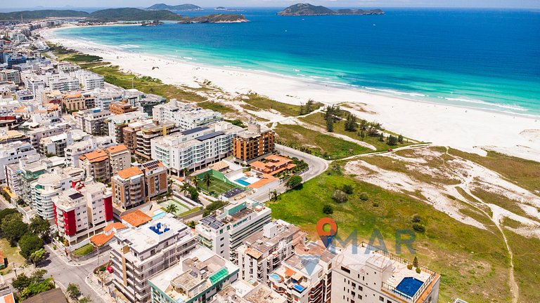 Beachfront apartment in Cabo Frio | RDC 60/302