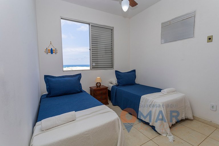 Apartamento pé na areia em Cabo Frio | RDC 60/302